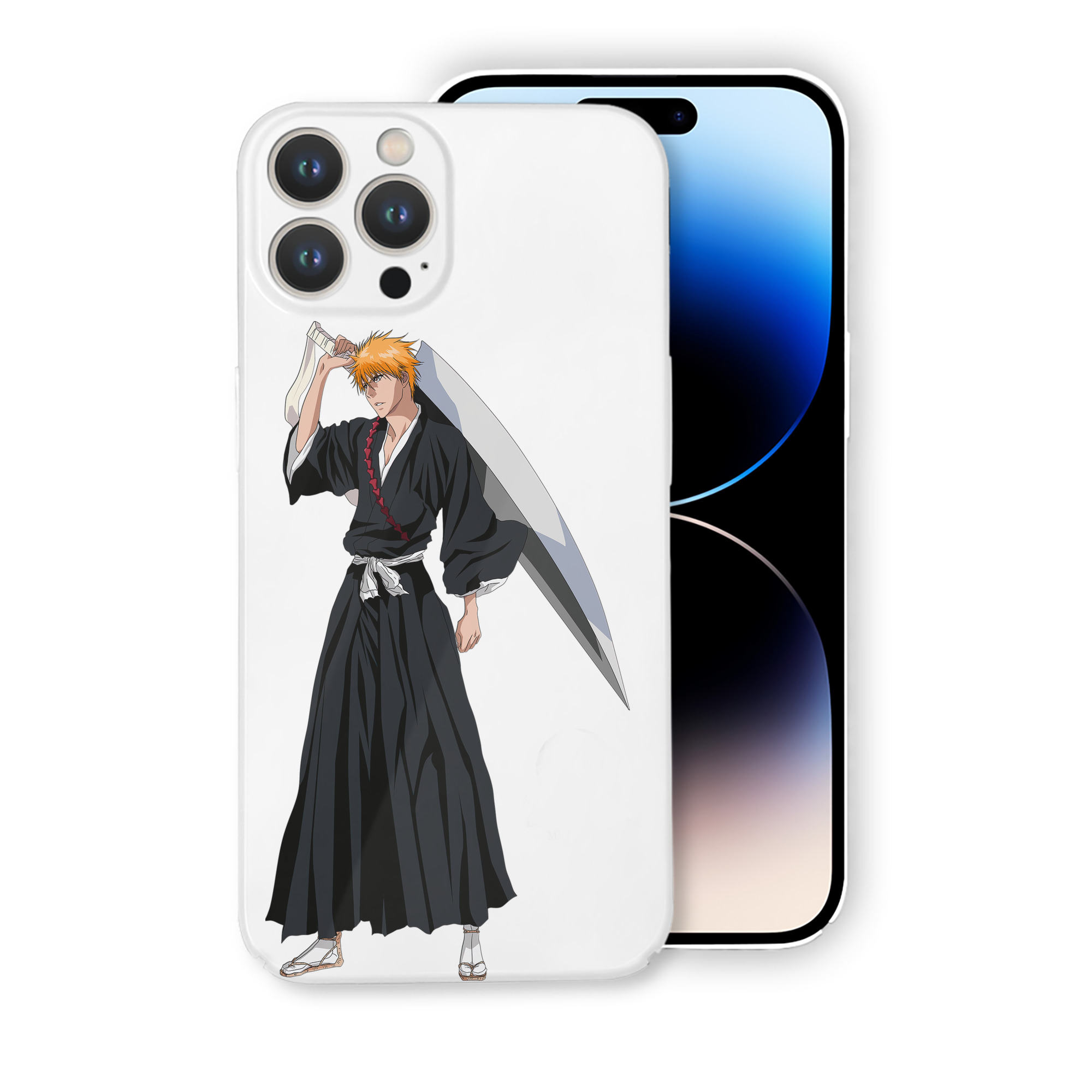 ブリーチ 黒崎一護（くろさき いちご）BLEACH Kurosaki Ichigo 【iPhone 14シリーズ対応】ハードケース
